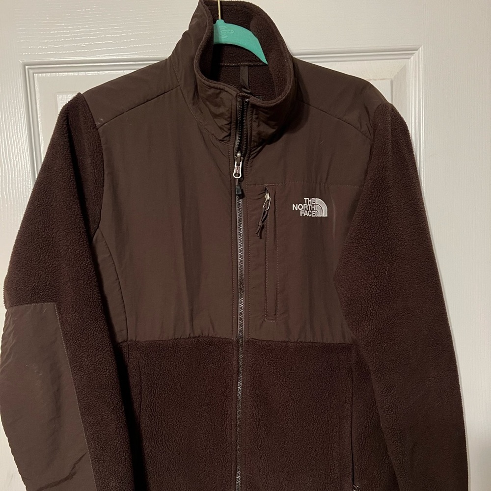 North Face Denali coat brown